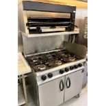 MOORWOOD VULCAN DOUBLE OVEN, HOB, GRILL UNIT