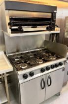 MOORWOOD VULCAN DOUBLE OVEN, HOB, GRILL UNIT
