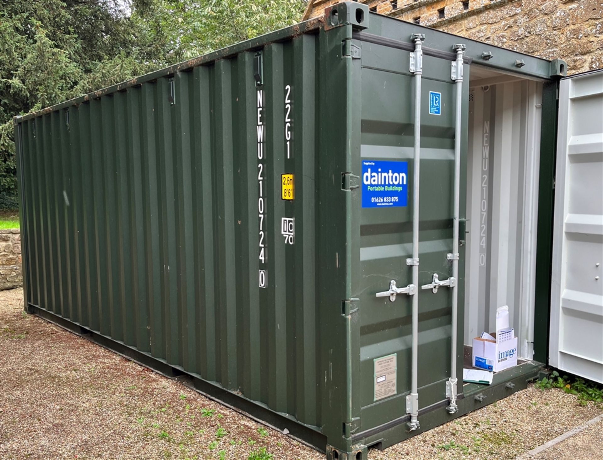 LARGE SHIPPING CONTAINER 30,480kgs 67,200lbs 1,170cubic feet