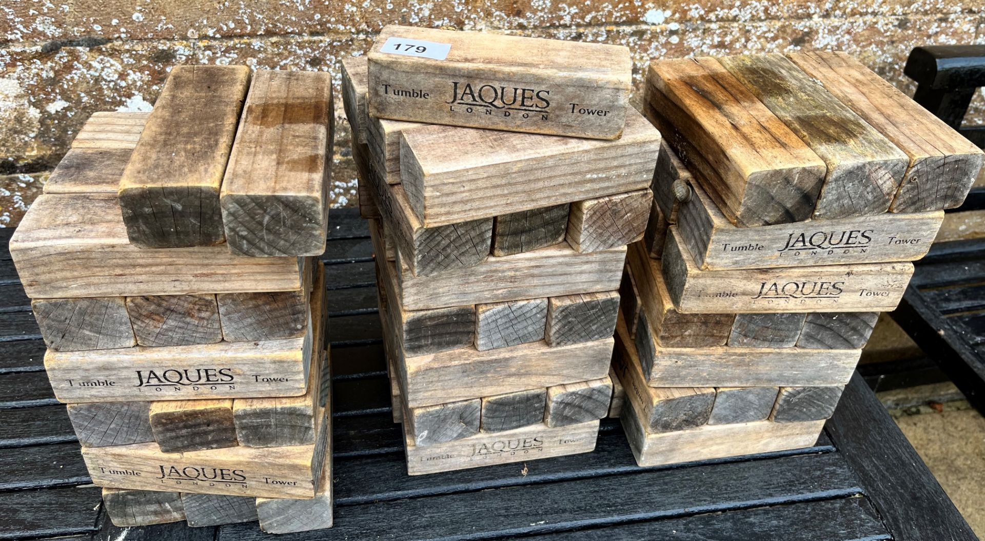 JAQUES TUMBLE TOWER BLOCKS (JENGA STYLE)