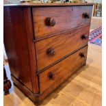 CHEST OF THREE LONG DRAWERS