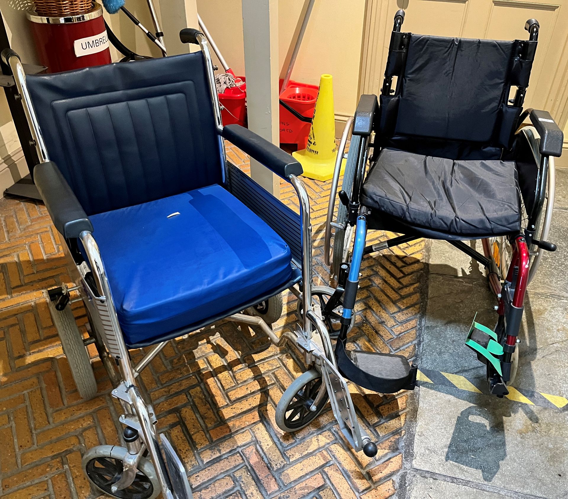 TWO WHEELCHAIRS