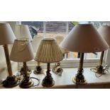 QUANTITY OF LAMPS AND SHADES