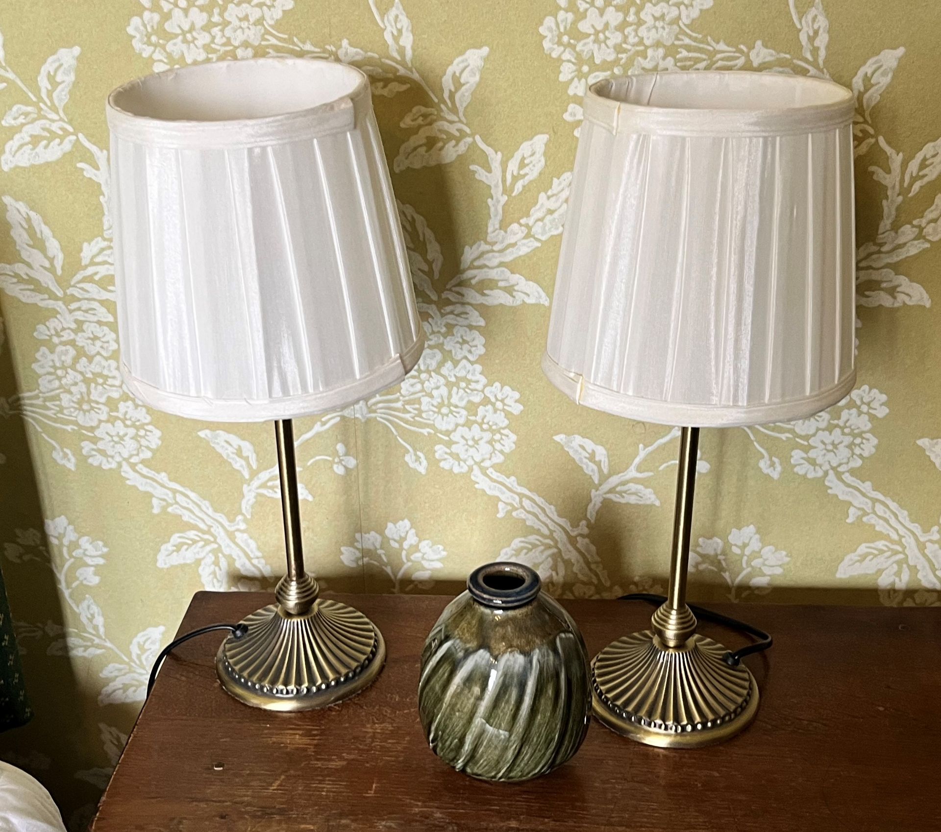 LAMPS AND VASE