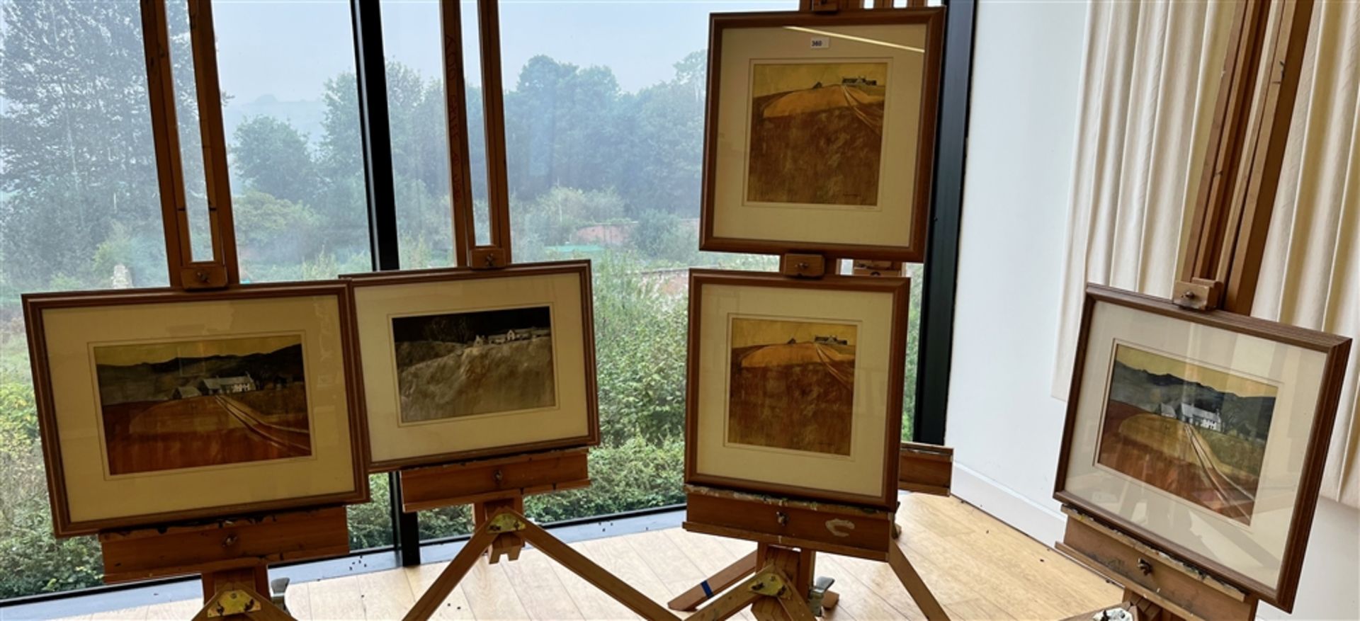FIVE MICHAEL MORGAN PICTURES (NOT EASELS) - Image 16 of 16
