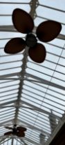 TWO CEILING LIGHTS/FANS