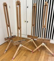 WINDSOR & NEWTON ARTIST EASELS (4)