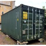 ONE LARGE SHIPPING CONTAINER 30,480kgs 67,200lbs 1,173cubic feet