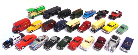 TWENTY-SIX ASSORTED DIECAST MODEL VEHICLES by Corgi Classics (10), and others, most good condition