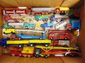 TWENTY ASSORTED DIECAST MODEL COMMERCIAL VEHICLES circa 1950s-70s, variable condition, generally