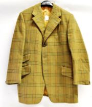 A GENT'S TWEED JACKET by Bladen, size 42