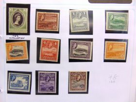 STAMPS - AN ALL-WORLD COLLECTION including British Commonwealth, Geo. VI and Eliz. II, mint and