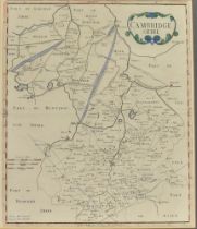 [MAP]. CAMBRIDGESHIRE Morden, Robert (English, c.1650-1703), 'Cambridge Shire', engraved county map,