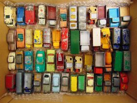 FIFTY-ONE MATCHBOX DIECAST MODEL VEHICLES circa 1950s-60s, mainly 1-75 series, variable condition,