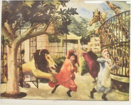 CAREL WEIGHT, C.H., C.B.E., R.A. (ENGLISH, 1908-1997) 'Allegro Strepitoso', lithograph, limited