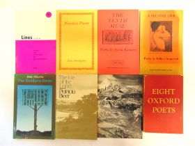 [CLASSIC LITERATURE]. POETRY, SIGNED Meyer, Michael, & Keyes, Sidney, editors. Eight Oxford Poets,