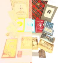 ASSORTED EPHEMERA & COLLECTABLES comprising two folding Japanese picture books; a Chinese Government