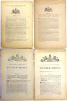 [TRANSPORT]. RAILWAY, SOMERSET Four Acts of Parliament, comprising An Act for authorizing the Making