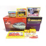 ASSORTED DIECAST MODEL VEHICLES by Atlas Dinky, Corgi and Lledo, most mint or near mint, each boxed,