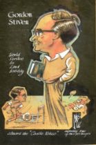 CAPTAIN GEORGE DOUGLAS MACHIN, D.F.C., 'MAC' (ENGLISH, 1893-1985) 'Gordon Striven', a caricature