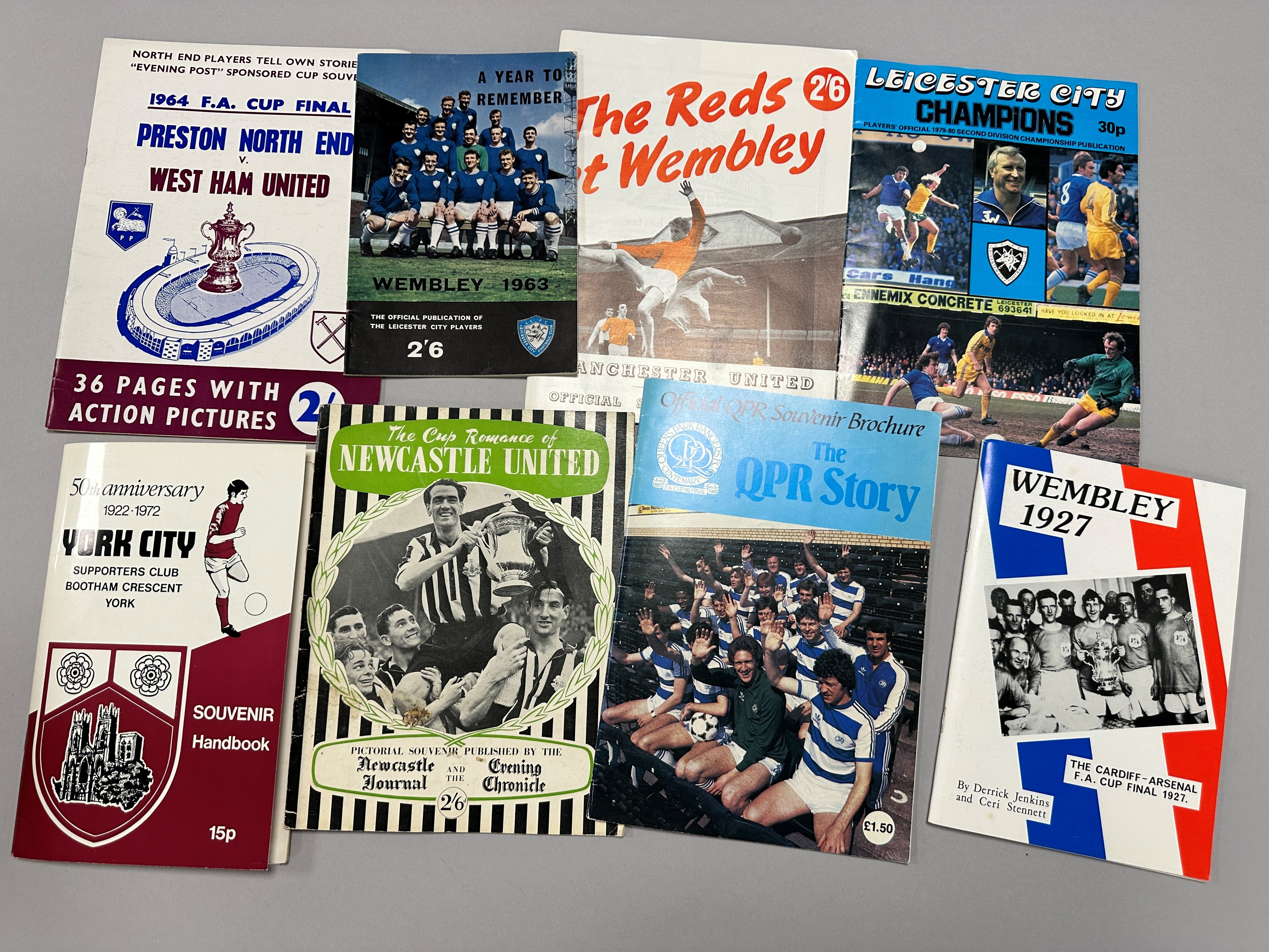 Collection of footballing publications, Players F.A. Cup souvenirs, handbooks, Club histories, etc., - Image 2 of 3
