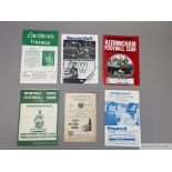 Collection of Non-League programmes, circa 1970 onwards