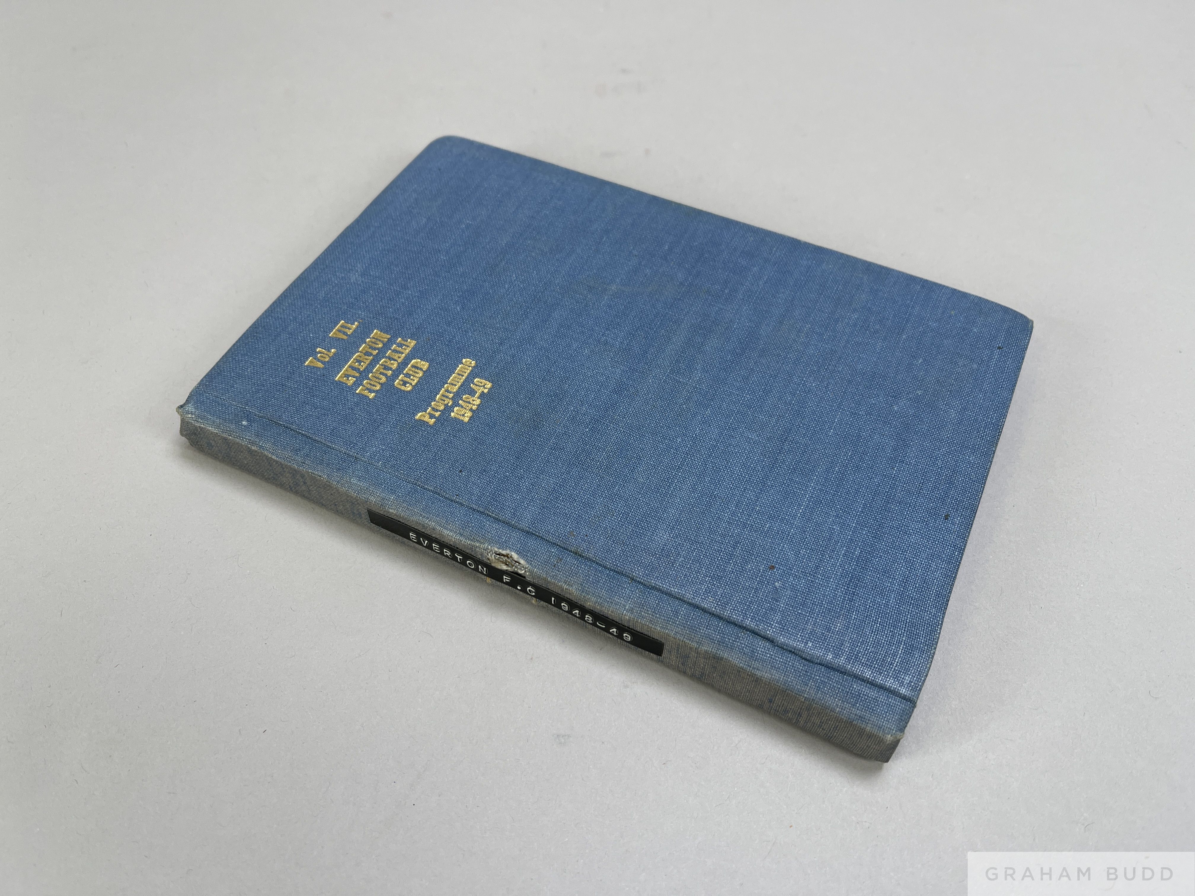 Bound volume of Everton home match programmes, 1948-49 - Image 2 of 5