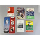 Large collection of F.A. Cup Finals, Semi-finals, League Cup Finals and Semi-finals programmes