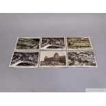 Eleven British Empire Exhibition postcards with views of Wembley