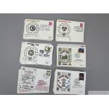 Selection of football First Day Covers