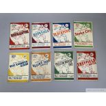 Collection of famous football clubs 1947 Official histories booklets, produced by Newservice