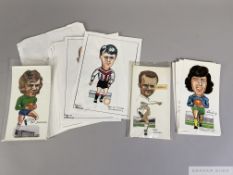 Soccer Characters by GB Keeling sets of Tottenham Hotspur (12),