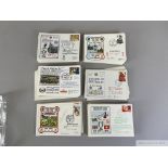 Selection of signed Dawn First Day Covers,