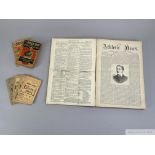 A nice collection of Football almanacs and books including Football "Who' Who 1900-01", The Real l