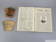 A nice collection of Football almanacs and books including Football "Who' Who 1900-01", The Real l