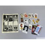 Extensive collection of football cigarette and trade cards
