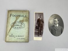Football book 'The Oval series of Games' by Charles JB Marriott and CW Alcock