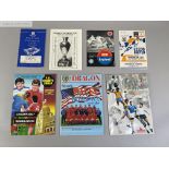 Mixed collection of programmes, team sheets., etc.
