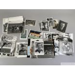 Press photographs mostly b&w, various sizes from 1940s to present day,