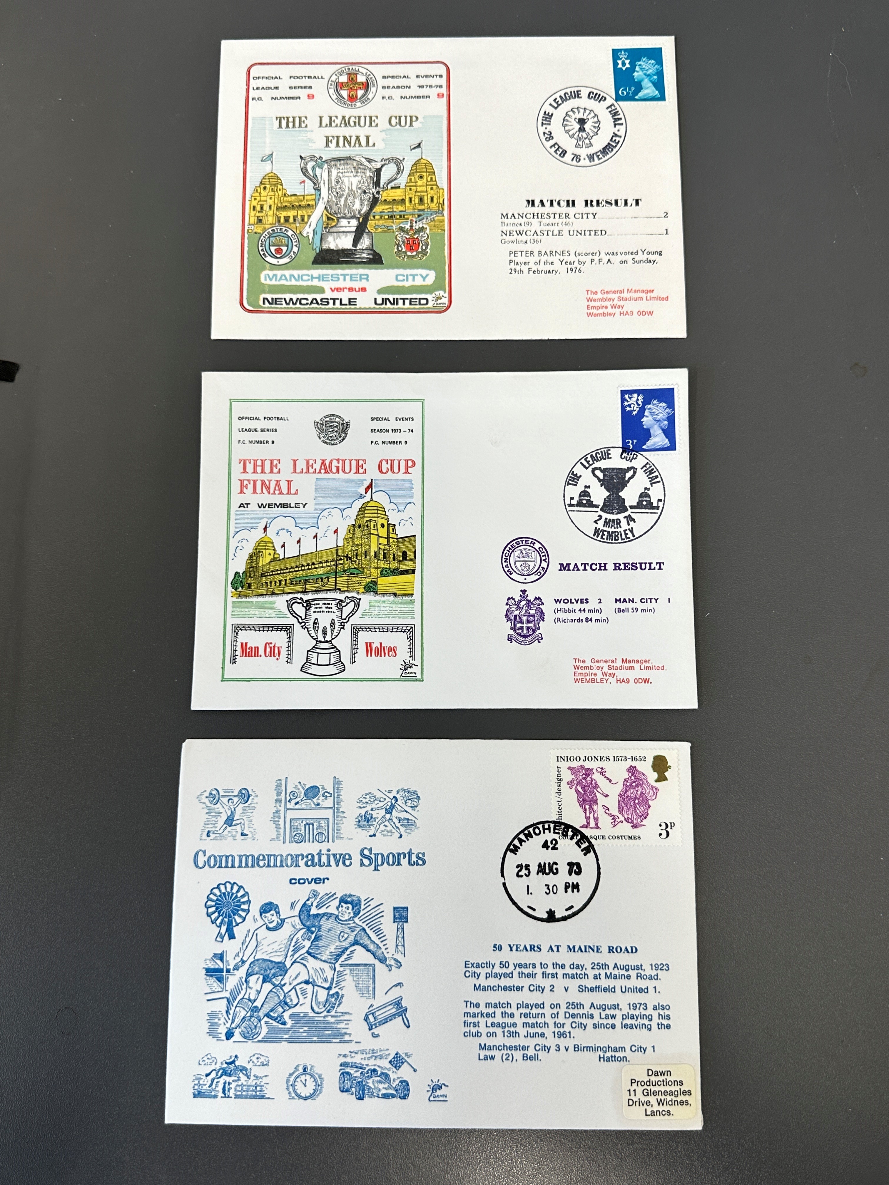 Selection of football First Day Covers - Image 2 of 2