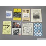 Selection of 1950s programmes of clubs
