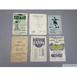 Selection of Non-League programmes 1940s-50s