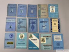 Tottenham Hotspur handbooks, complete run from 1948-49 to 1974-75