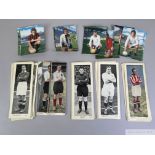 Selection of various trade cards Topical Times 9 by 3in. panel portraits,