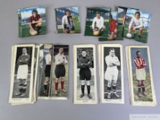 Selection of various trade cards Topical Times 9 by 3in. panel portraits,