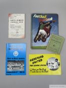 Large box with various Soccer publications, Yearbooks, Club editions, Handbooks, etc.,