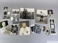 Excellent selection of signed Press postcards mostly 1930-40s,