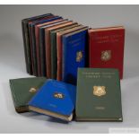 14 Yorkshire CCC Handbooks from non consecutive years from 1915 to 1953