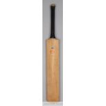 A signed Slazenger cricket bat by the International Cavaliers, India 1967, Yorkshire 1967, Derbyshir