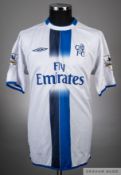 Joe Cole white and blue No.10 Chelsea short-sleeved jersey, 2003-04